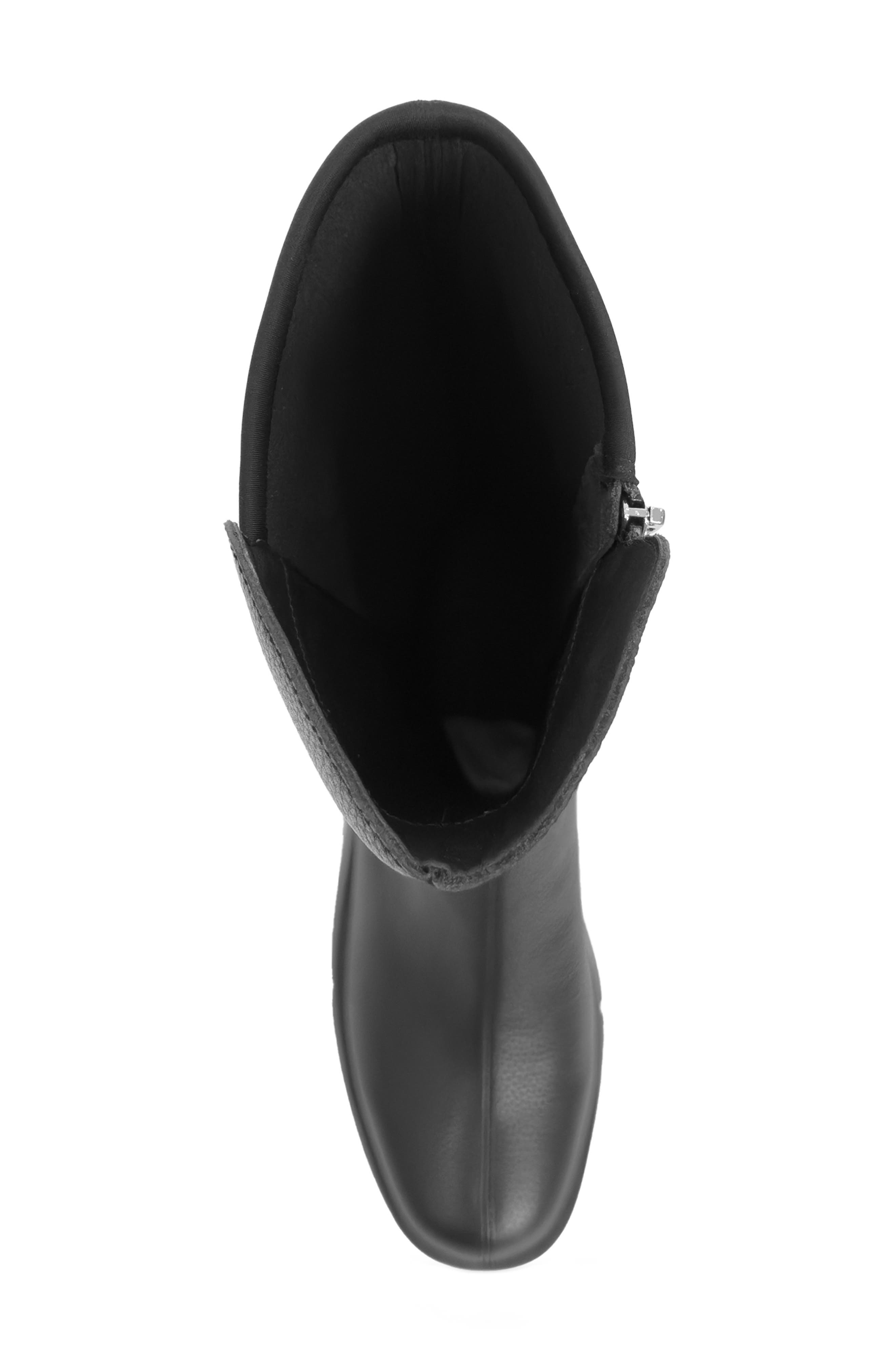 Aerosoles Flavia Knee High Boot, Alternate, color, Black Pebbled Leather