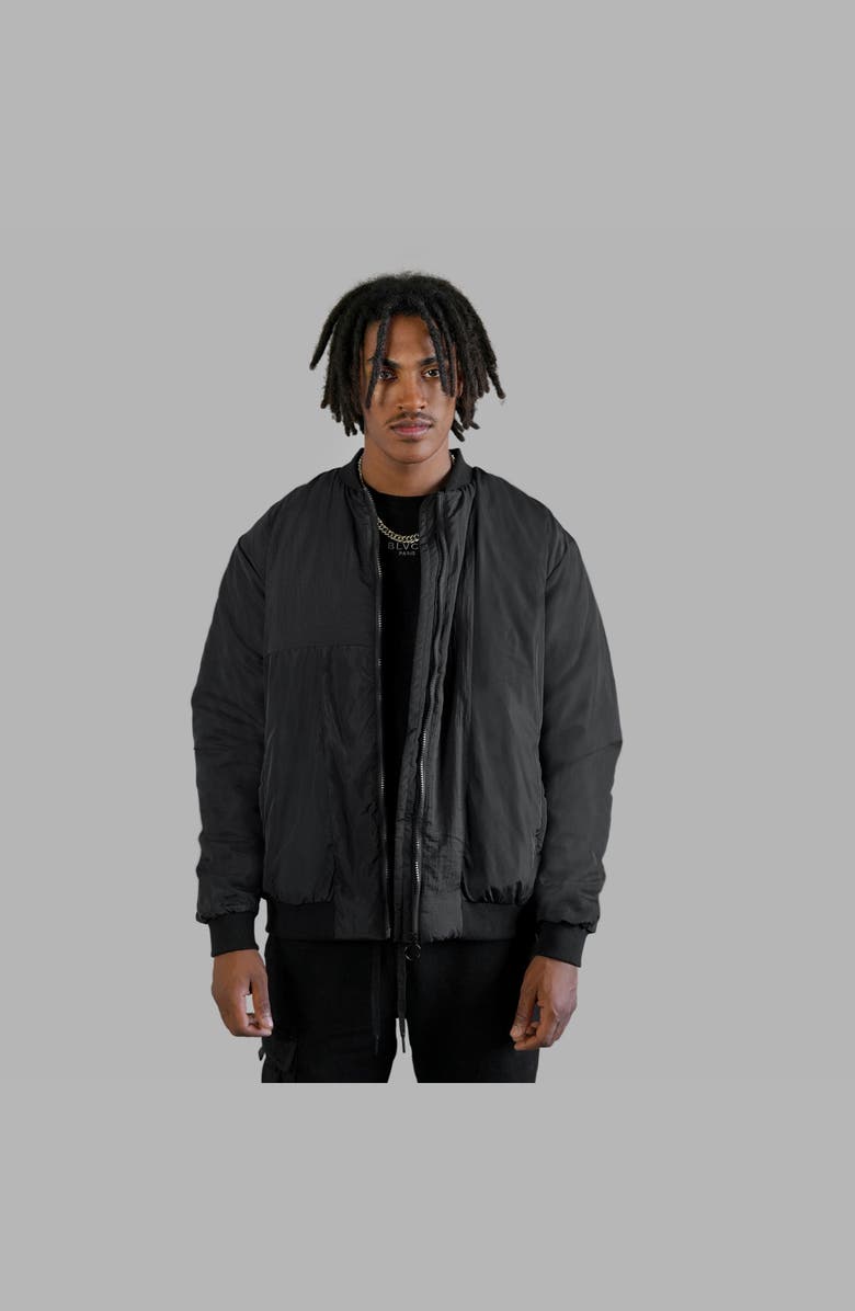 Blvck Bold Nylon Jacket, Alternate, color, Black
