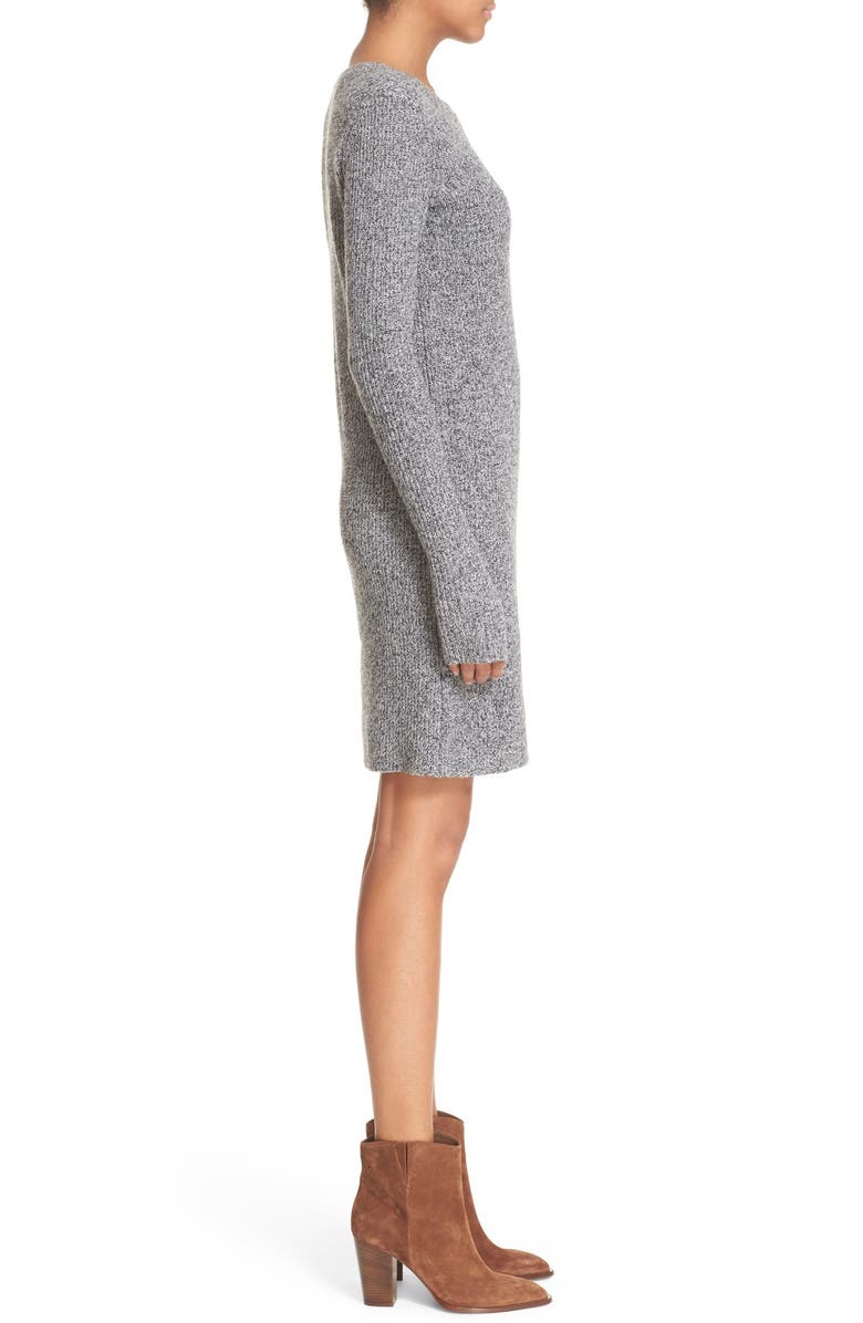Current/Elliott 'The Easy Sweater' Wool & Cashmere Sweater Dress, Alternate, color,