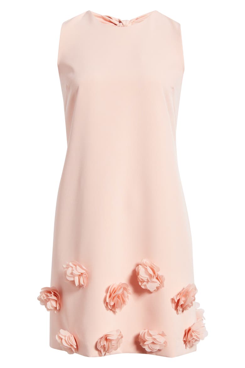 Rosette Shift Dress, Alternate, color, BLOSSOM