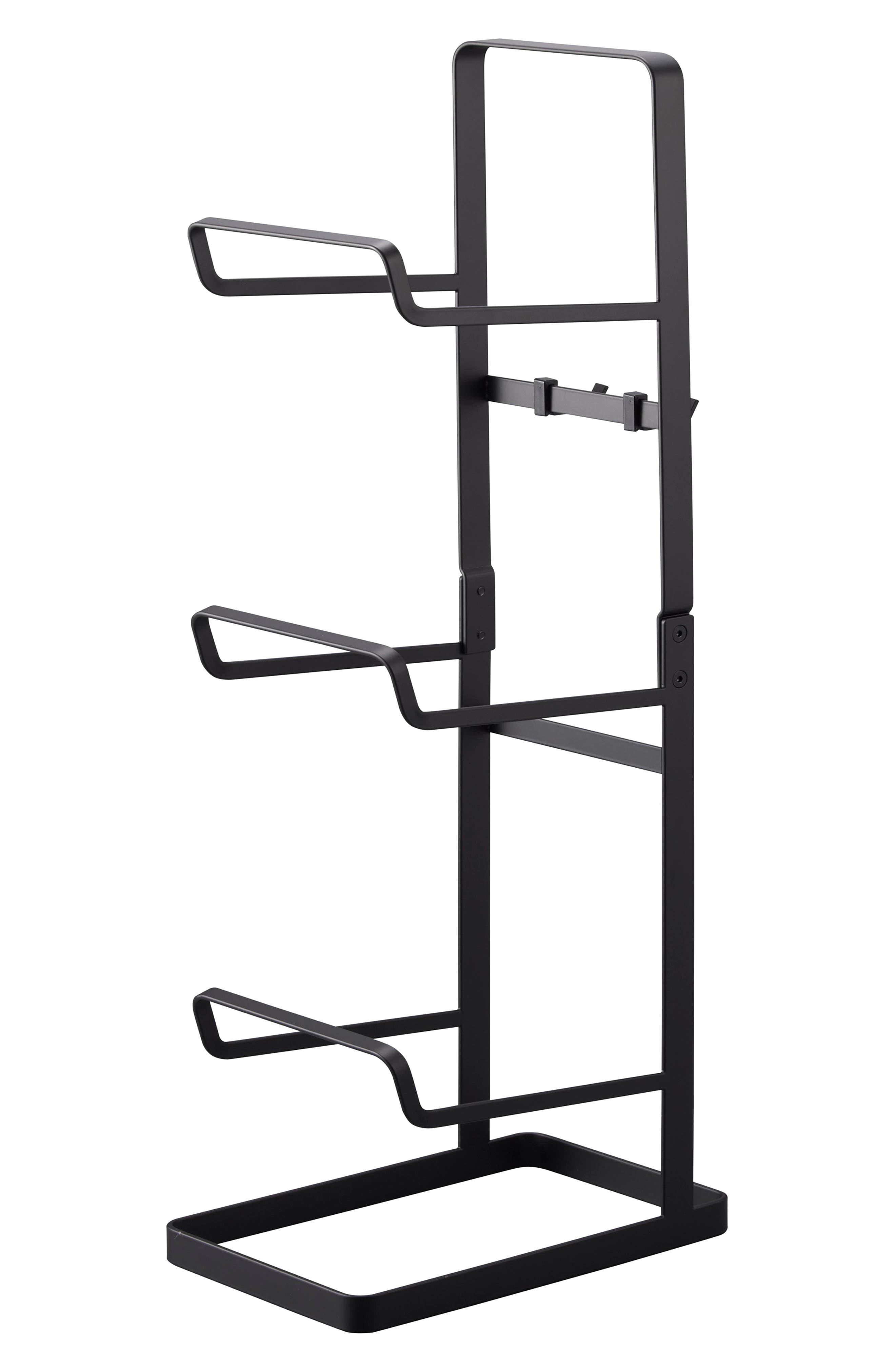 Yamazaki Fitness Equipment Storage Rack In Black
