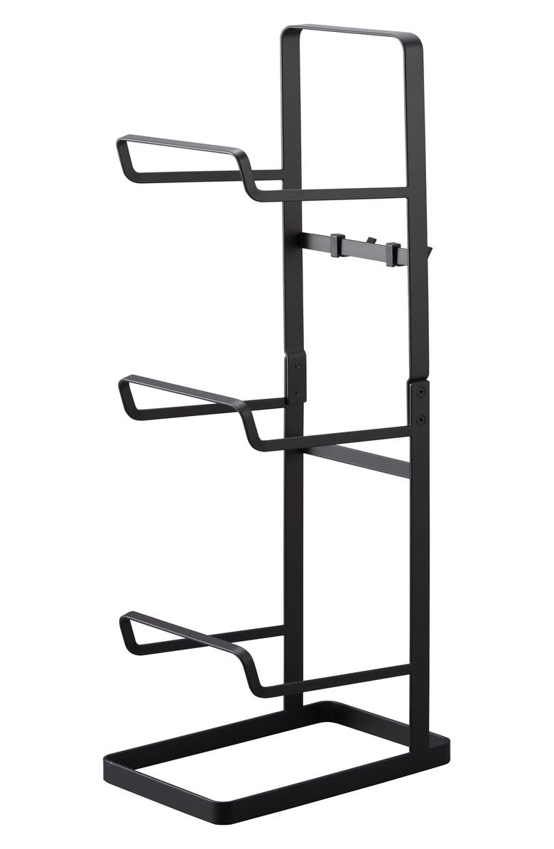 Yamazaki Fitness Equipment Storage Rack, Main, color, Black