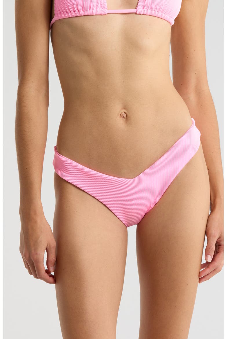 V-Cut Bikini Bottoms, Main, color, FAIRY FLOSS