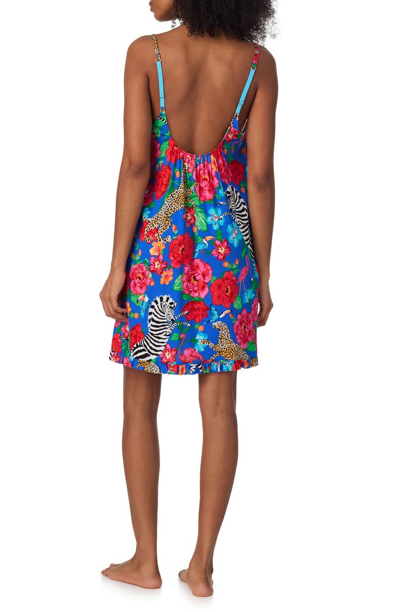 Room Service Pjs Print Long Chemise, Alternate, color,