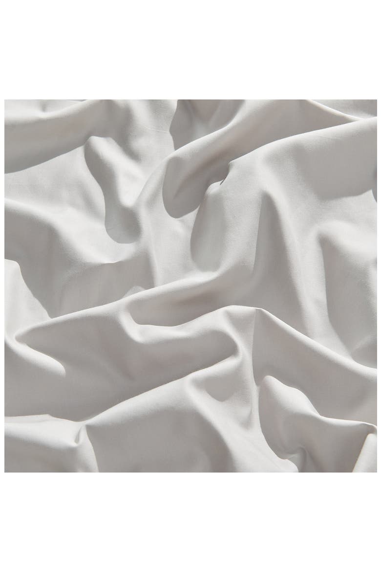 LuxeSoft Organic Cotton Sateen Duvet Cover, Alternate, color, DOVE