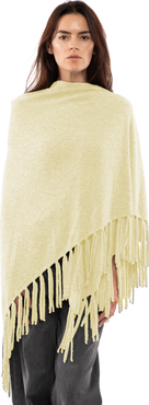 Monticelli Cashmere Pure Cashmere Fringe Wrap