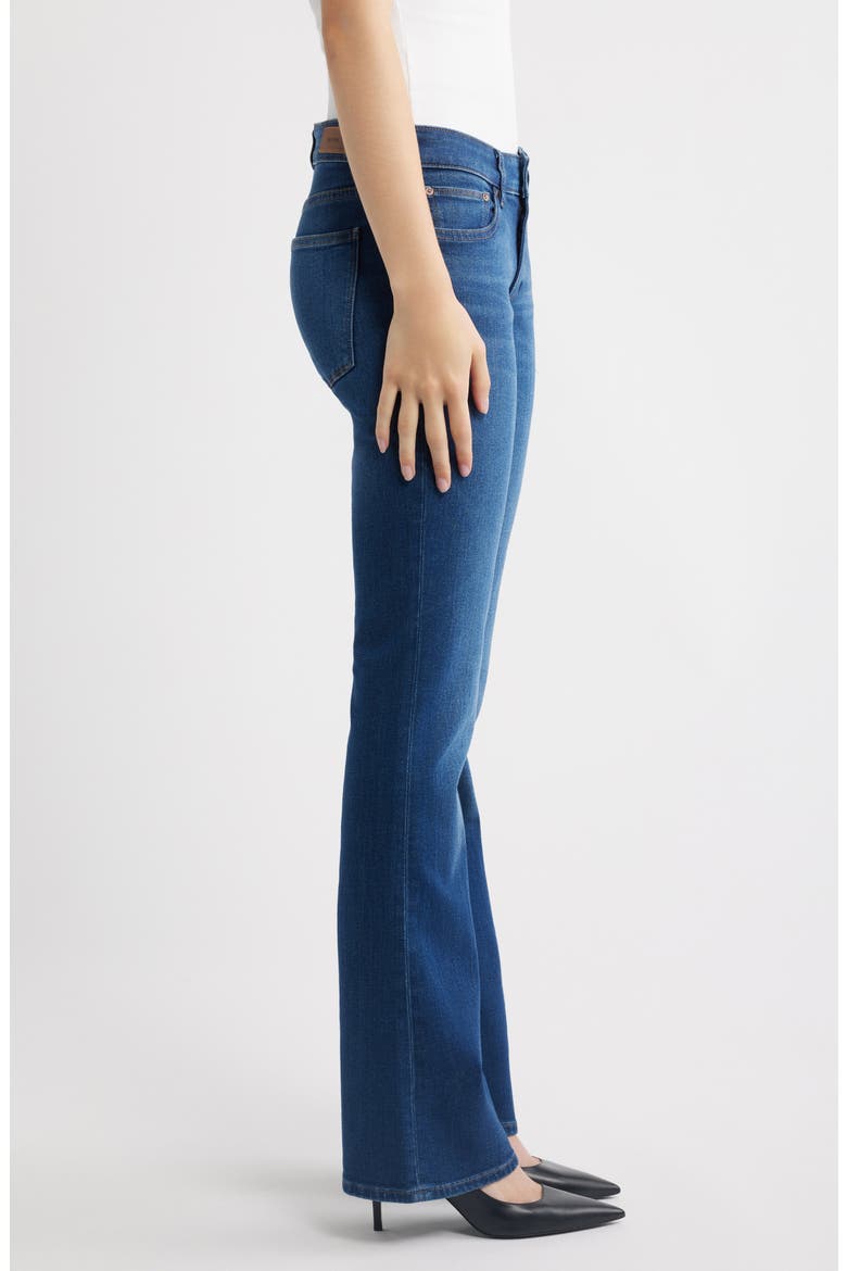 Milano Slim Bootcut Low Rise Instasculpt™ Jeans, Alternate, color, EVERMORE