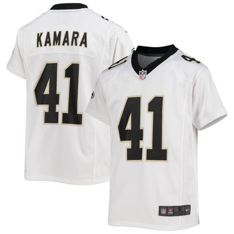 Youth Nike Alvin Kamara White New Orleans Saints 2018 Game Jersey