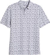 Mizzen+Main Halyard Trim Fit Print Polo