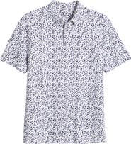Mizzen+Main Halyard Trim Fit Print Polo