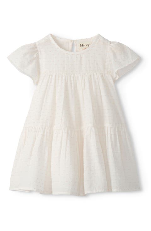 Kids' Swiss Dot Cotton Dress (Baby & Toddler)