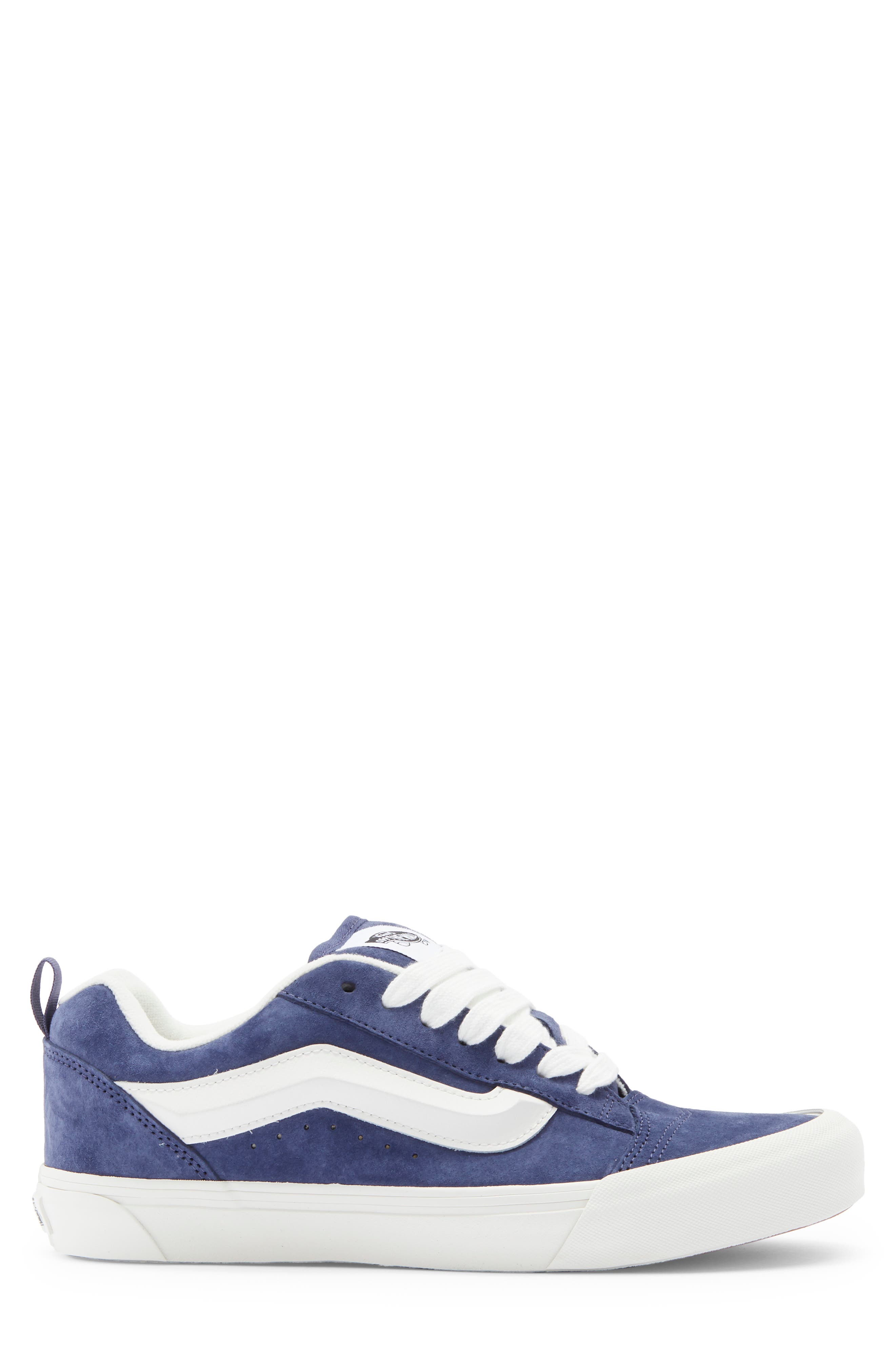 Vans Knu School Color Blocking Sneaker, Alternate, color, Pig Suede Deep Twilight