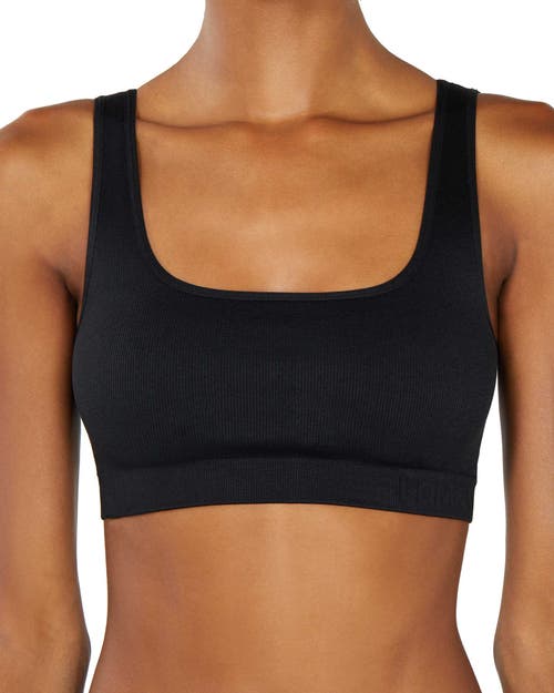 Ldma High Sculpt Bra Rib In Black