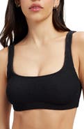 Good American Always Fits Scoop Bikini Top