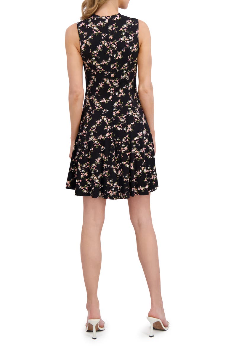 ted baker jersey dress Floral Sleeveless (Women) sheer-prom-dresses