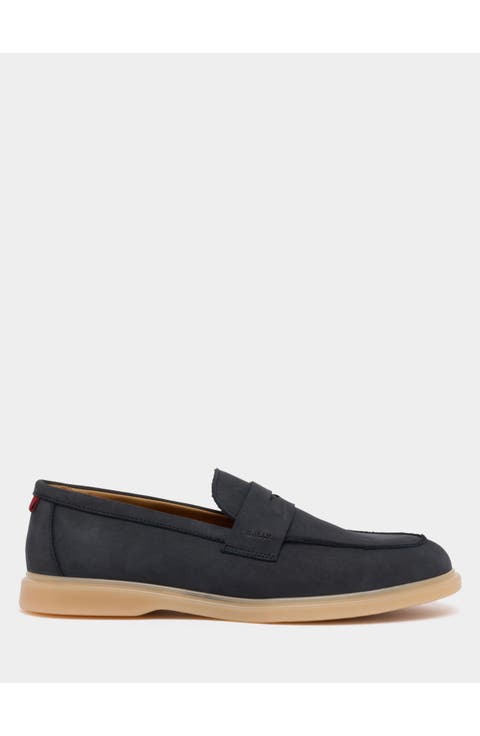 Webbing Loafer in Nubuck