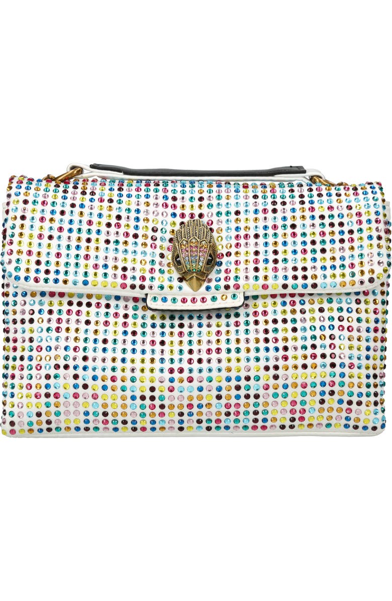 Kurt Geiger London Medium Kensington Crystal Shoulder Bag, Main, color,