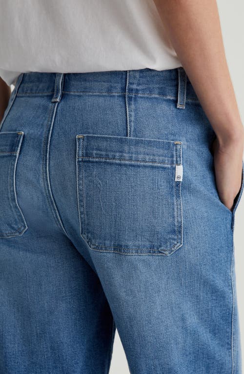 Shop Ag Natasha High Waist Wide Leg Jeans In Iris