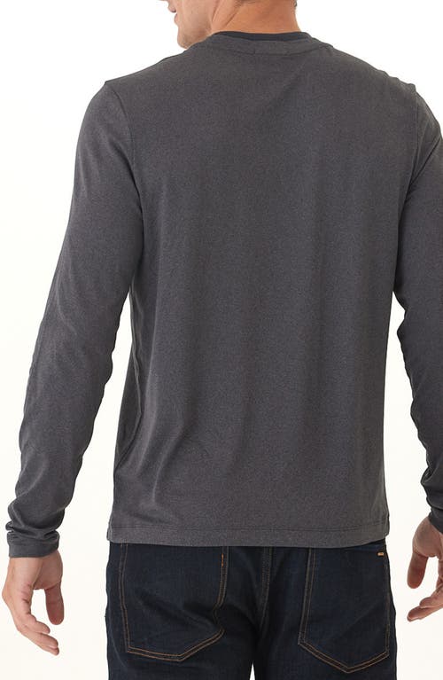Threads 4 Thought Parker Heather Luxe Long Sleeve T-shirt In Gray