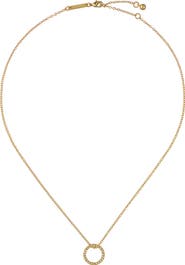 Ted Baker Heri Crystal Hoop Pendant Necklace