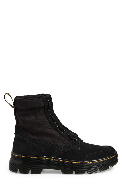 Dr. Martens' Dr. Martens Combs Jungle Zip Lug Sole Boot In Black