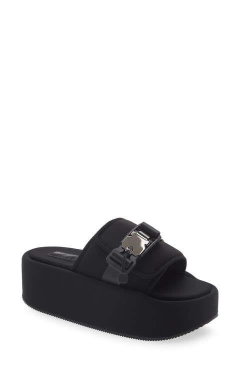 Vizer Platform Slide Sandal (Women)