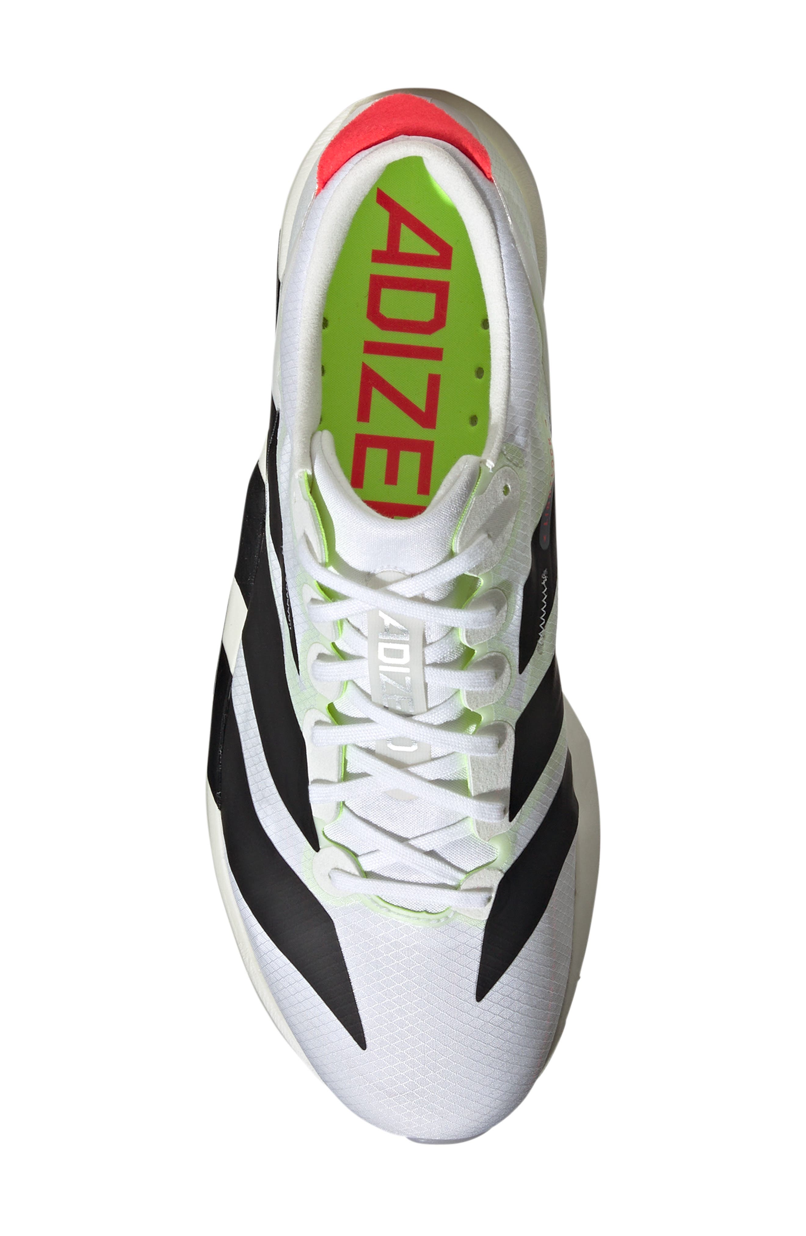 adidas Adizero Adios 9 Running Shoe, Alternate, color, White