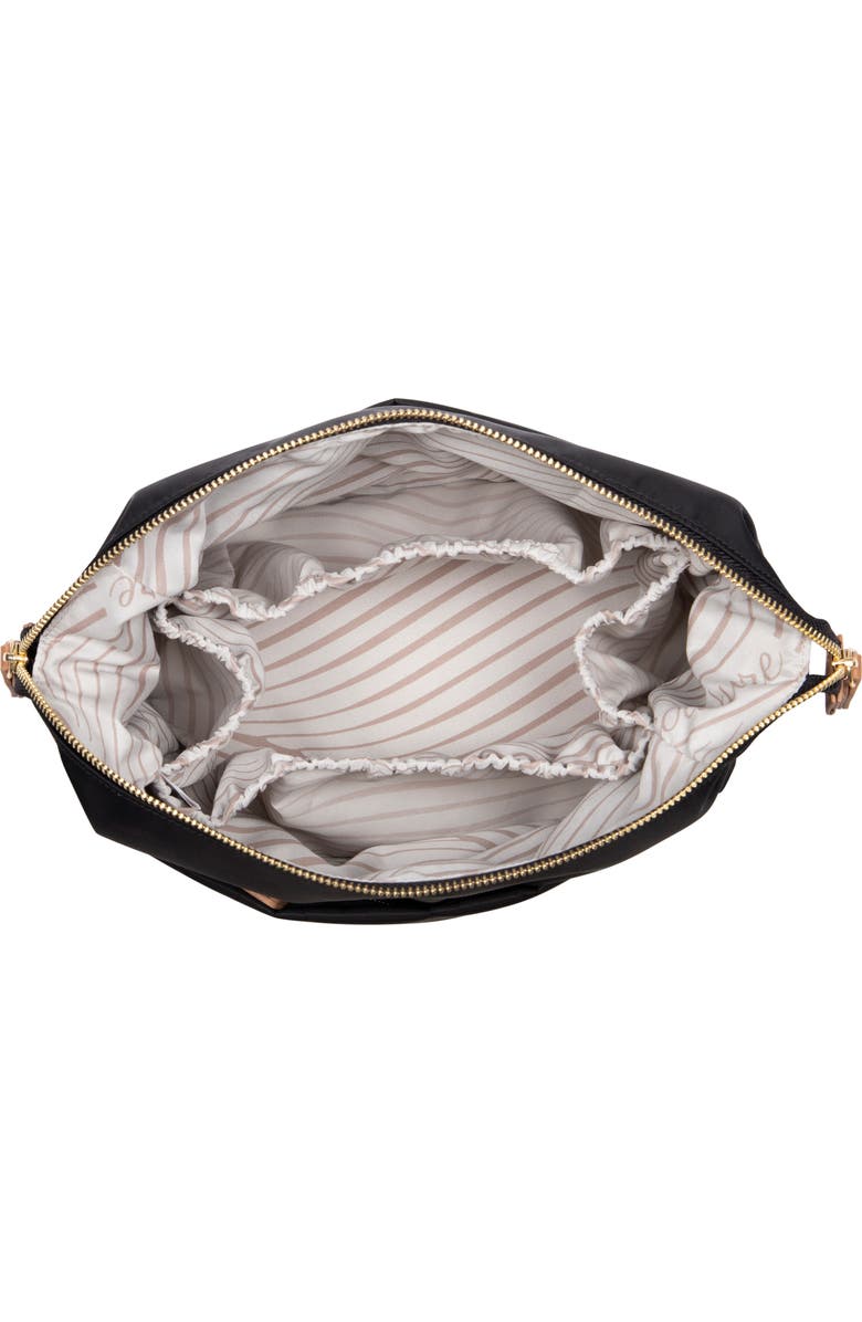 IT COUTURE Jayne Zip Make Up Travel Bag, Alternate, color, Black