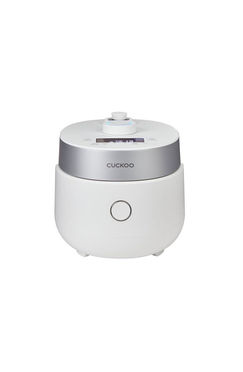 Cuckoo CRP-MHTR0309F Heating Twin Pressure Rice Cooker, Main, color, White
