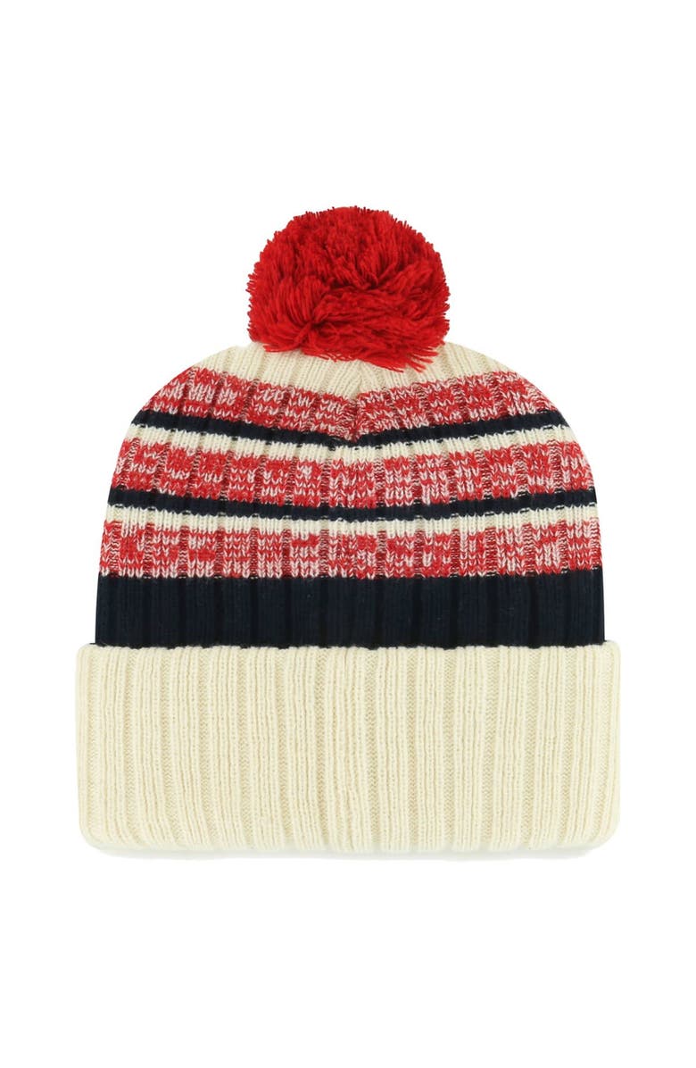 '47 Men's '47 Natural St. Louis Cardinals Tavern Cuffed Knit Hat with Pom, Alternate, color, Natural