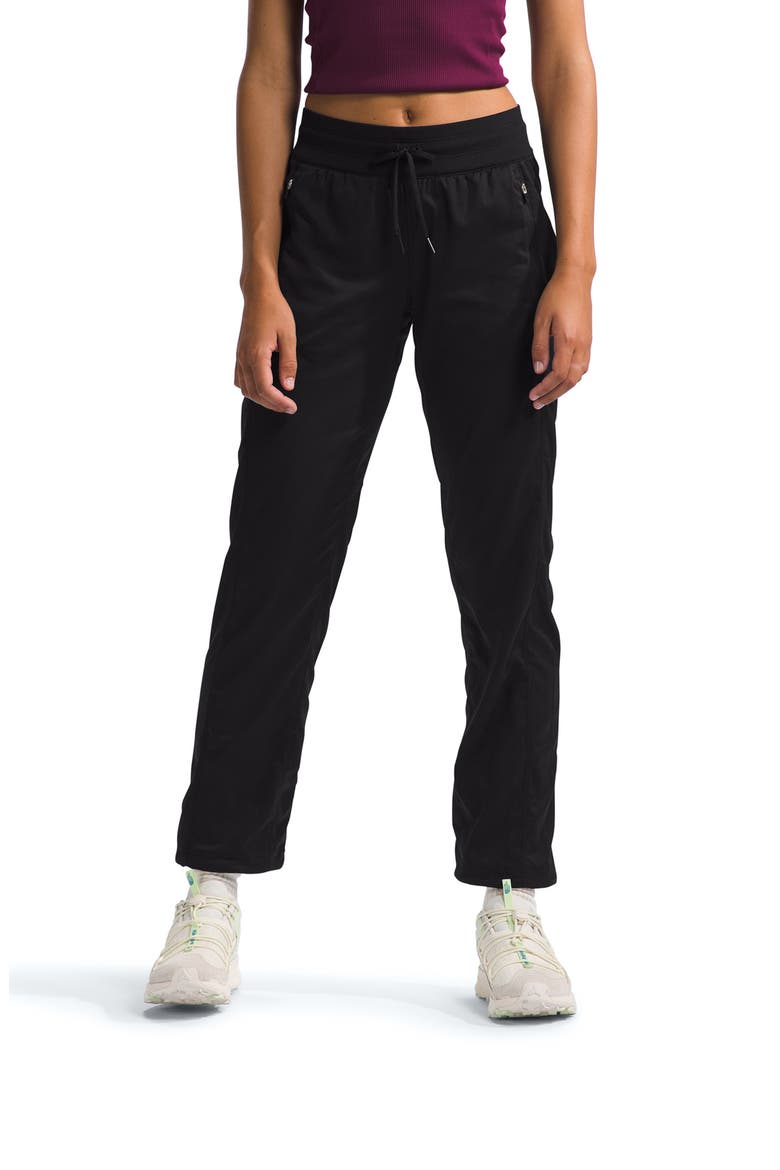 Aphrodite 2.0 Motion Water Resistant Pants, Main, color, TNF BLACK