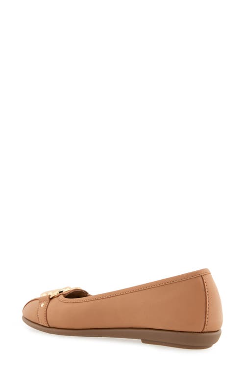 AEROSOLES AEROSOLES BIG BET BUCKLE ROUND TOE FLAT