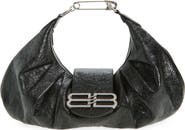 Balenciaga Medium Pamela Leather Shoulder Bag