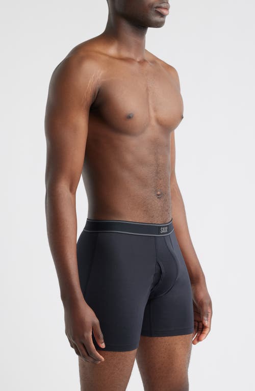 Saxx Assorted 3-pack Daytripper Boxer Briefs In Black