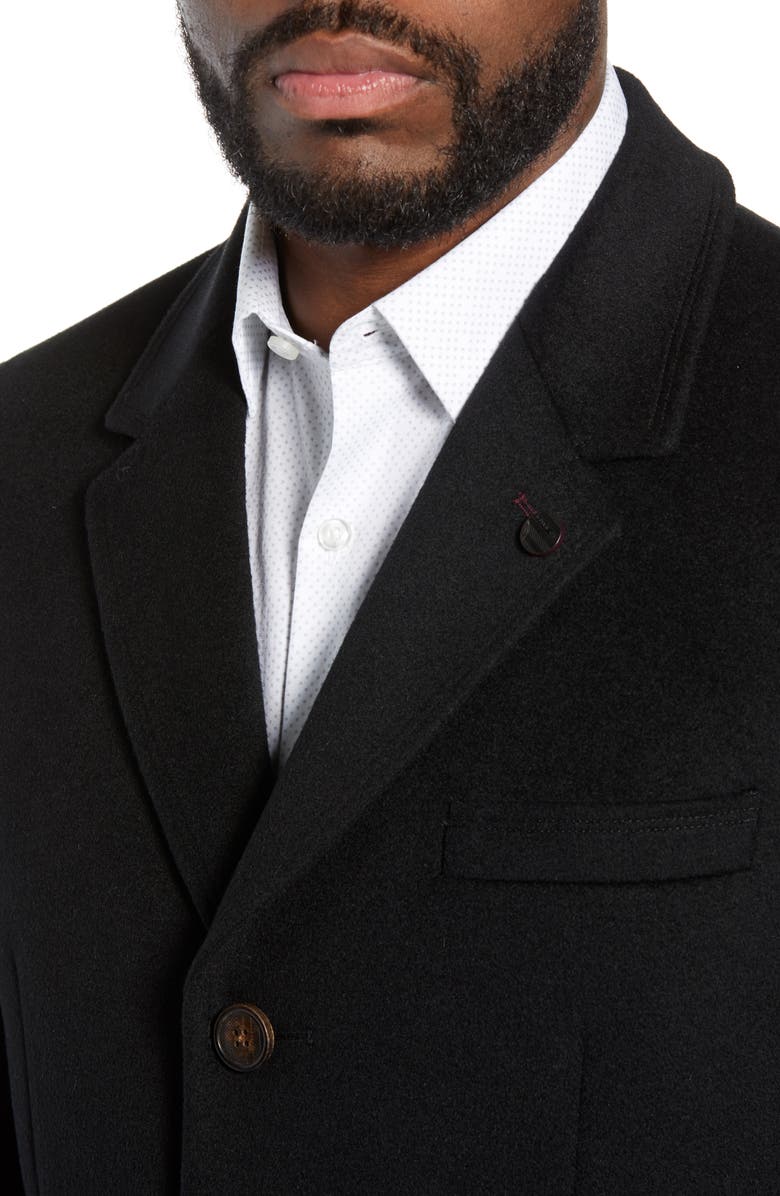 Ted Baker London Swish Wool & Cashmere Overcoat, Alternate, color, 