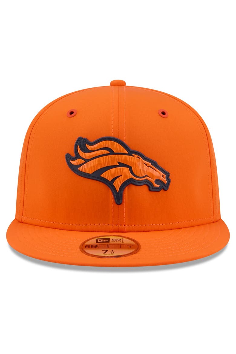 Men's New Era Orange Denver Broncos 2026 Sideline 59FIFTY Fitted Hat, Alternate, color, Orange