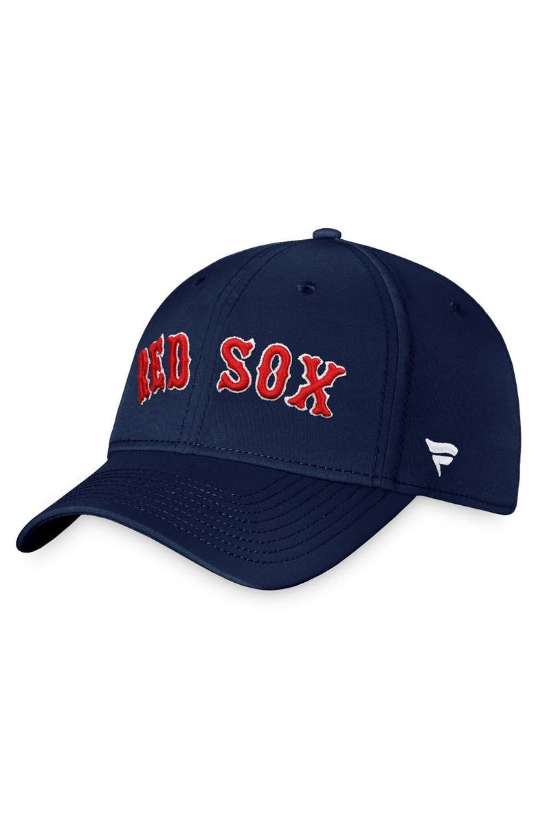FANATICS Men's Fanatics Branded Navy Boston Red Sox Cooperstown Core Flex Hat, Main, color,