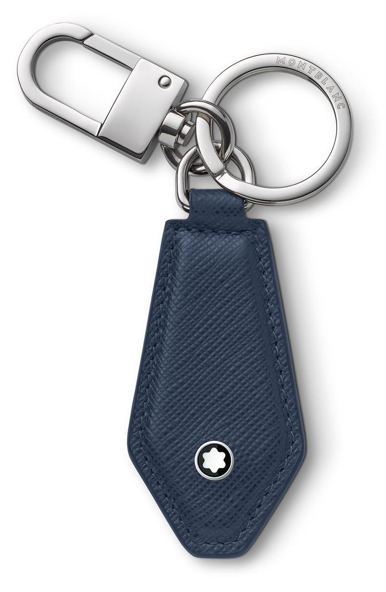 Montblanc Sartorial Leather Key Fob, Main, color, 