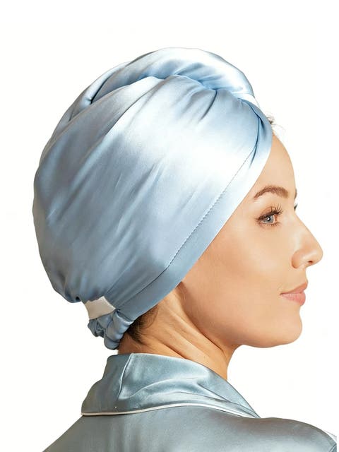 Pure Silk Hair Towel Wrap