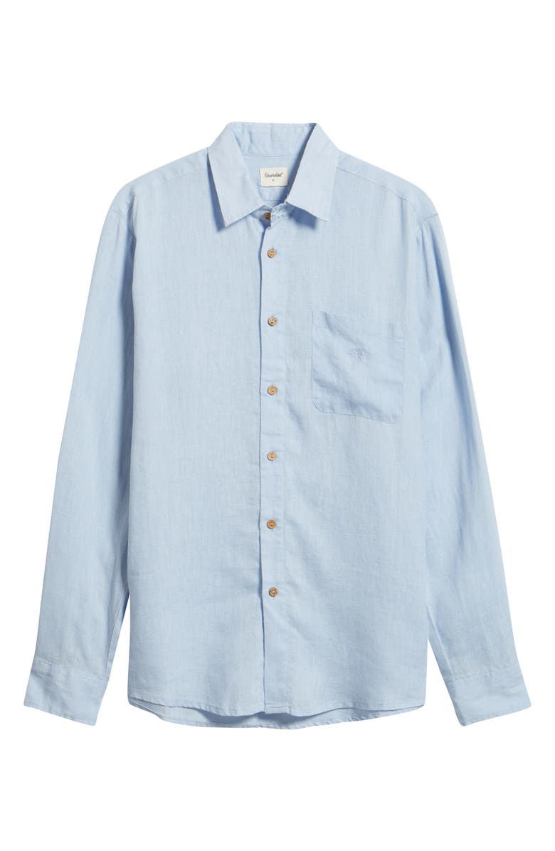 Boardies Lyocell Button-Up Shirt, Alternate, color, Blue