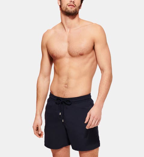 Men's Solid Swim Trunks