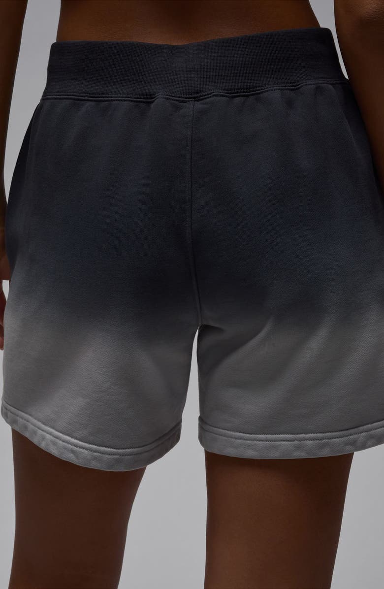 Jordan Flight Fleece Dip Dye Sweat Shorts, Alternate, color, Light Smoke Grey
