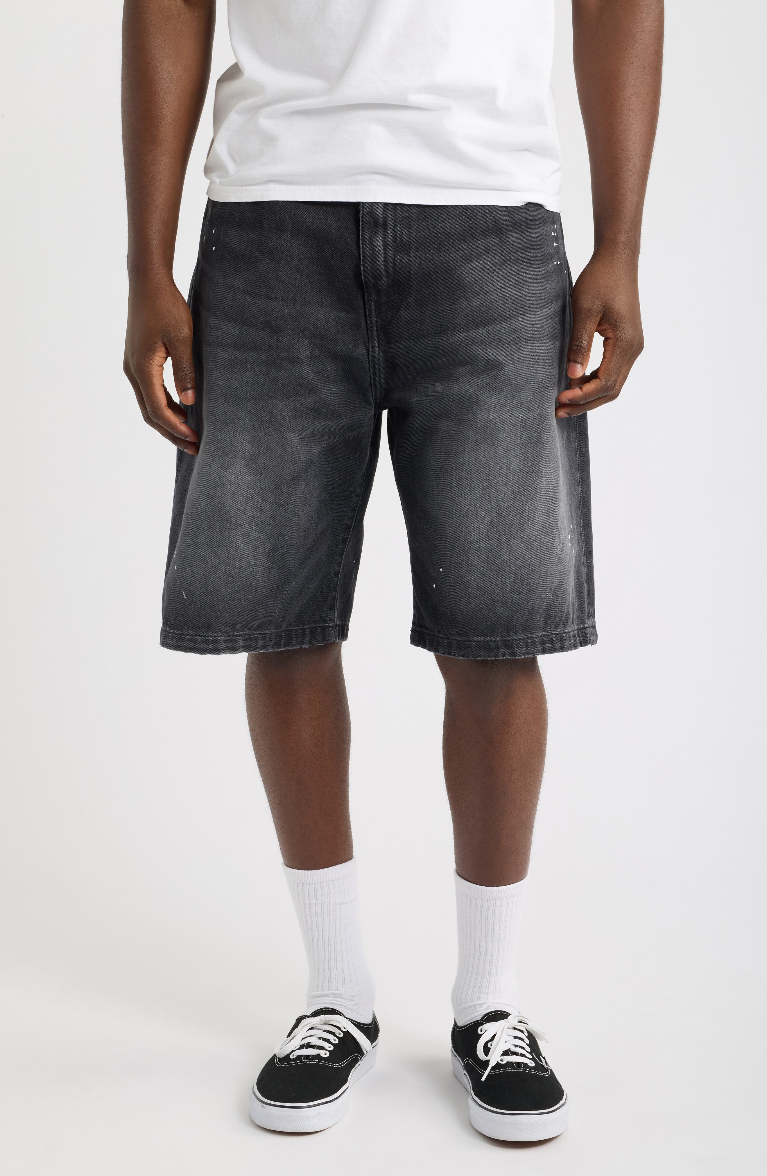 selected BLACK (DESTROY WASH, SPLATTER)