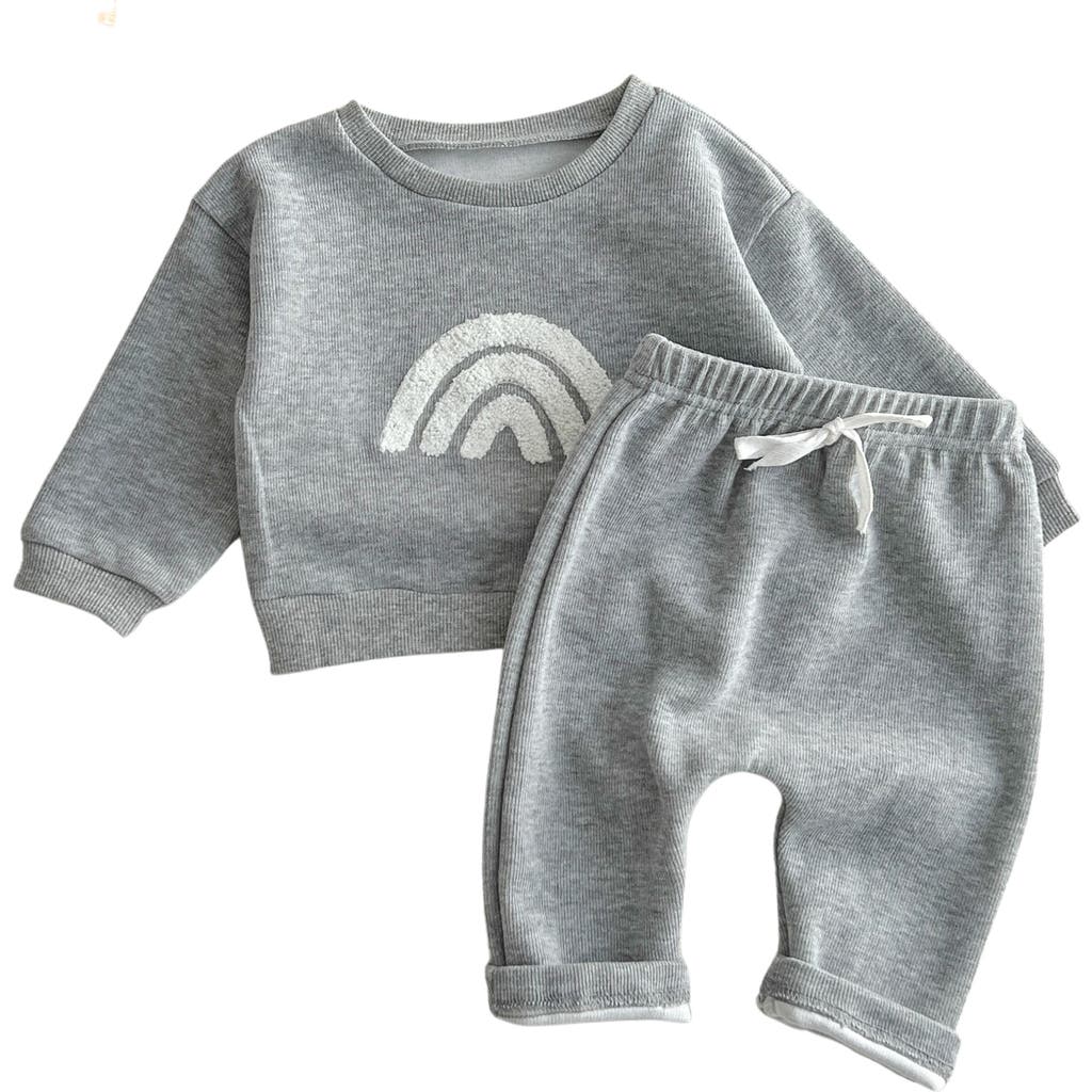 Ashmi & Co. Chase Sweatshirt & Joggers in Gray  product