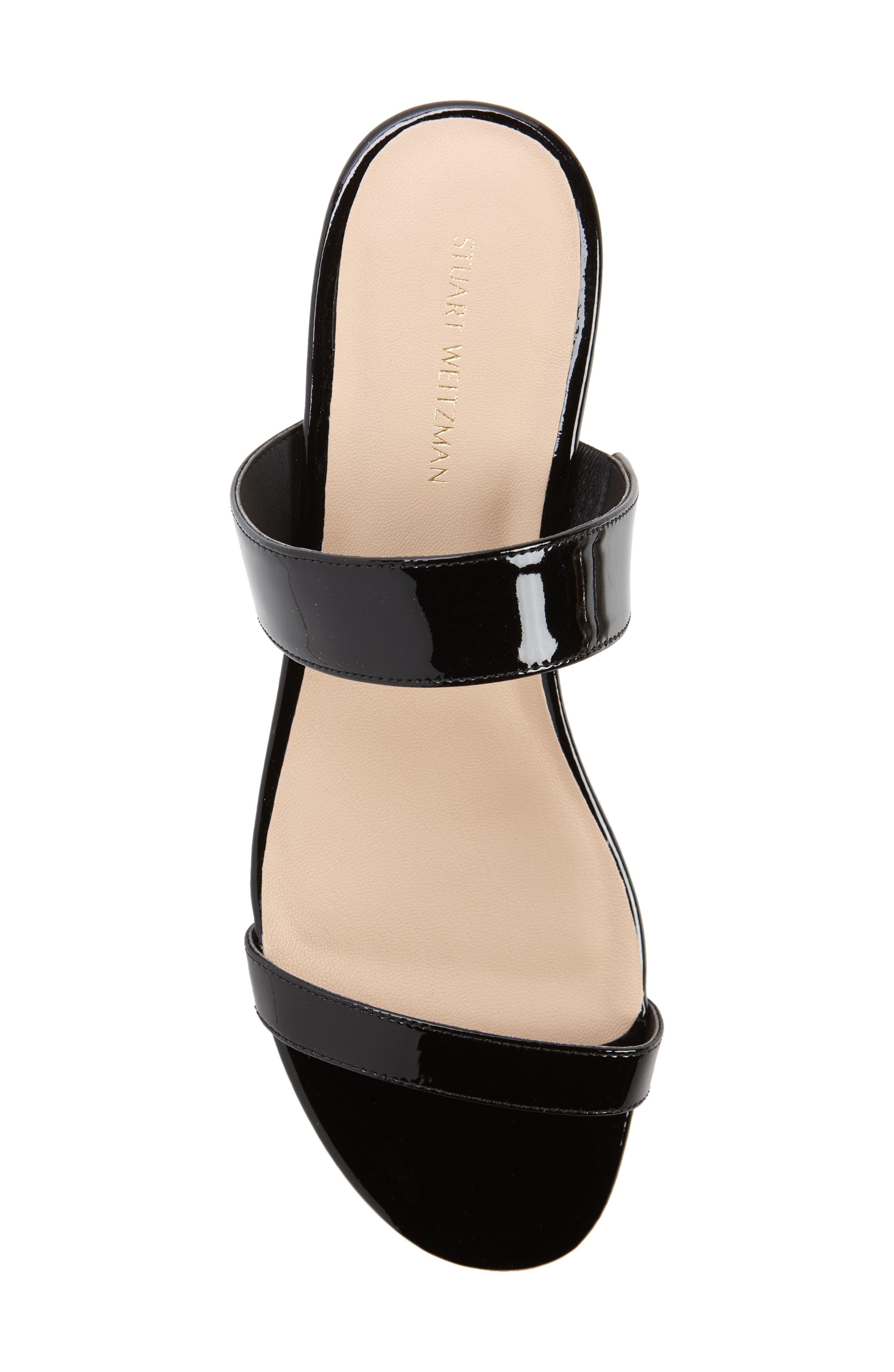 Stuart Weitzman Boardwalk Flat Wedge Slide Sandal, Alternate, color, 