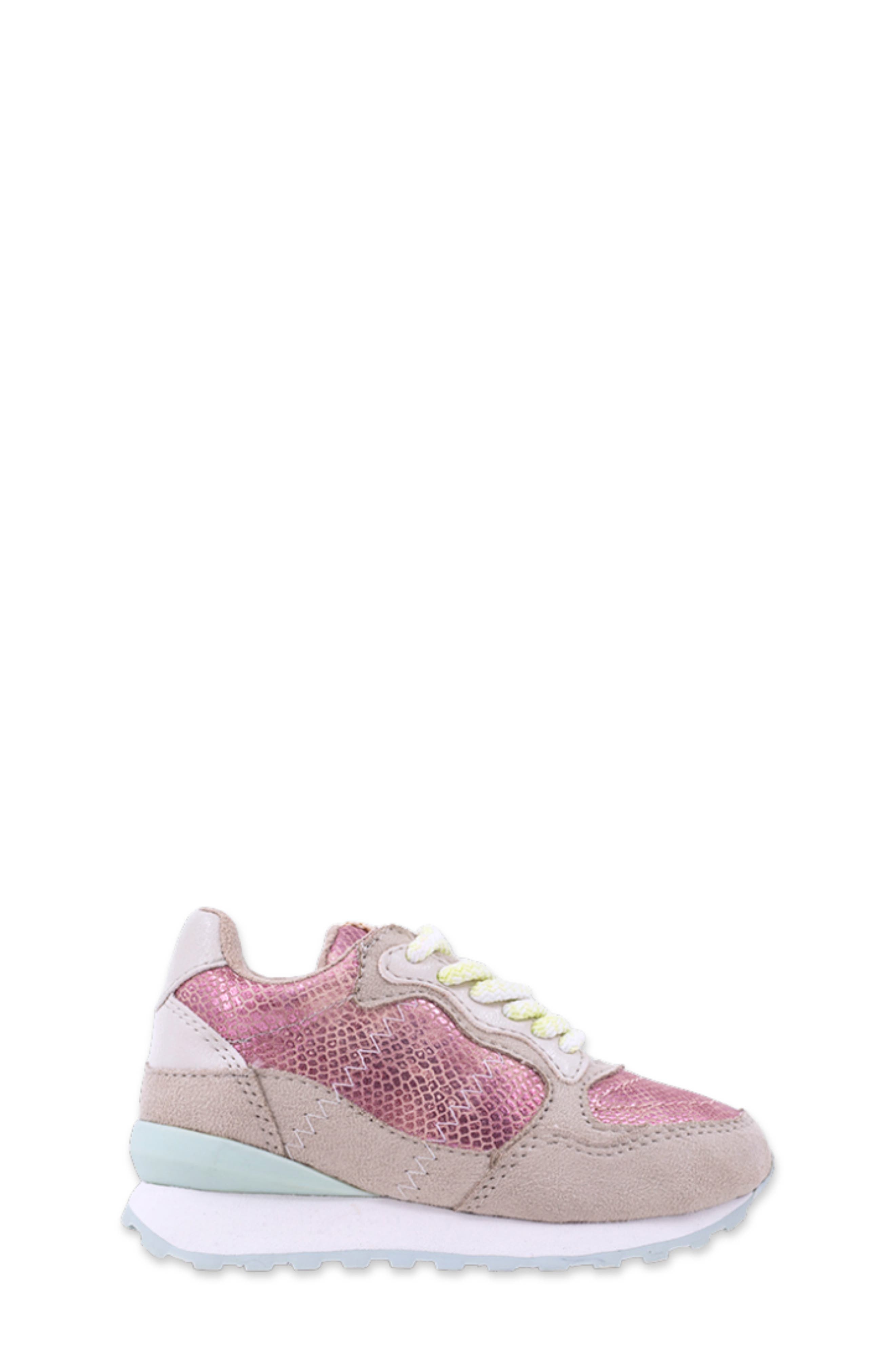 Kids' Phoebe Mini Sneaker, Alternate, color, PINK SNAKE
