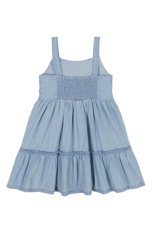 Calvin Klein Denim Dress In Denim Blue