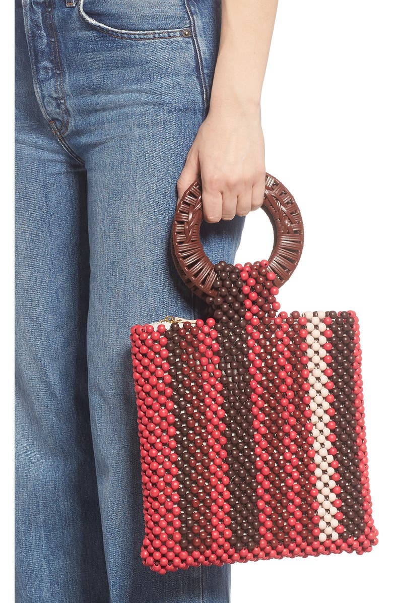 Ulla Johnson Arusi Beaded Tote, Alternate, color,