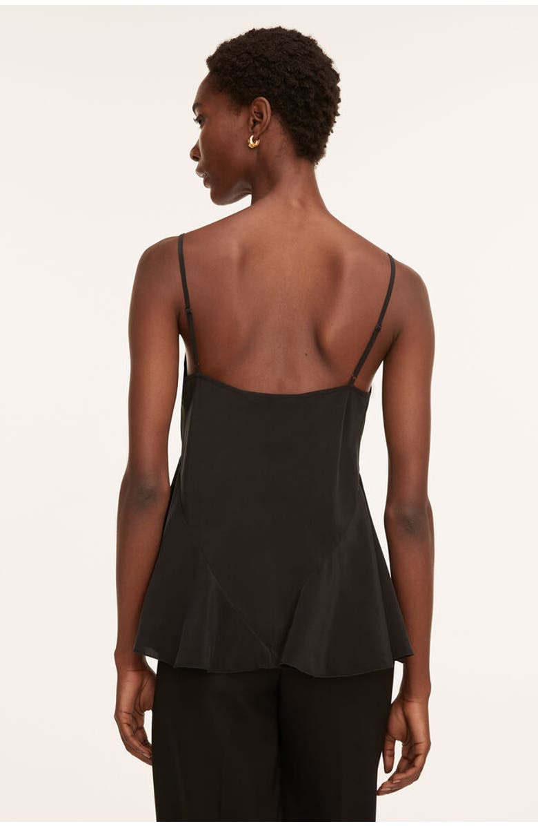 Rebecca Taylor Essential Silk Camisole, Alternate, color, Black