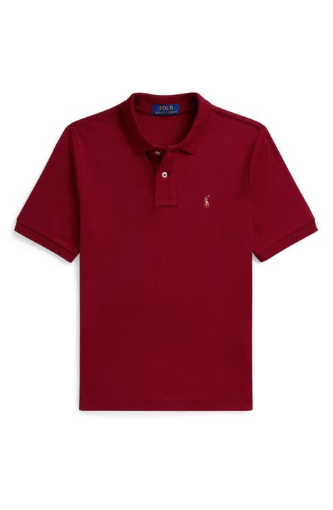 Kids' Cotton Interlock Polo